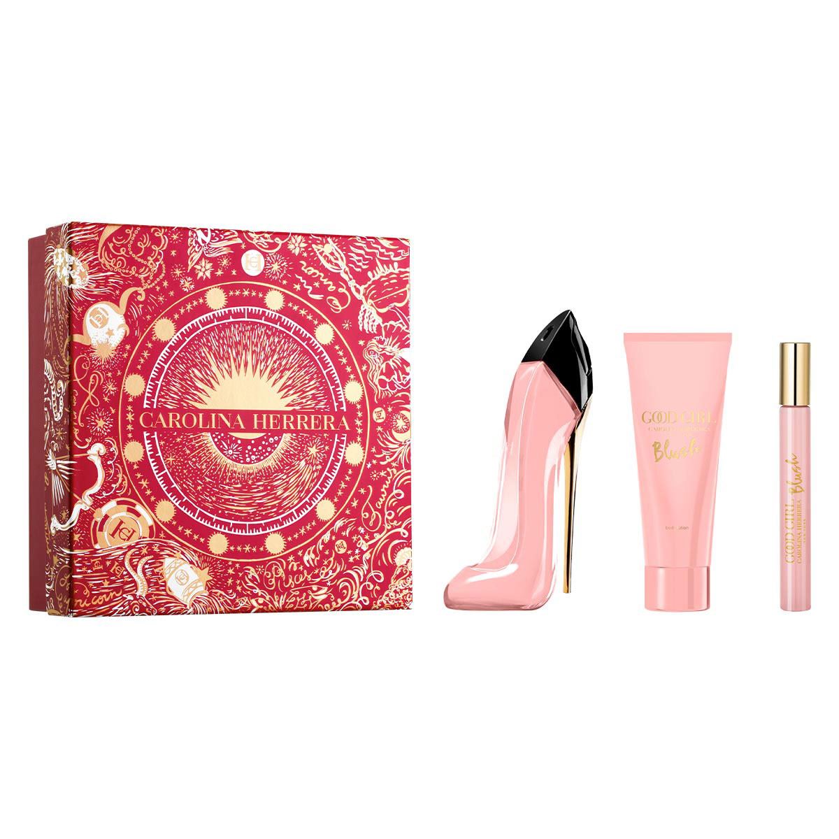 Set para Mujer Carolina Herrera Good Girl Blush EDP 80ml + Body Lotion 100ml + EDP 10ml