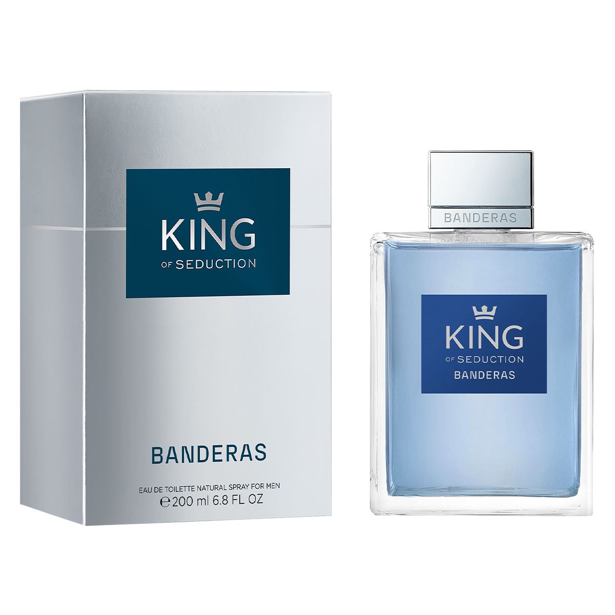 Perfume para Hombre Antonio Banderas King of Seduction Eau de Toilette 200ml