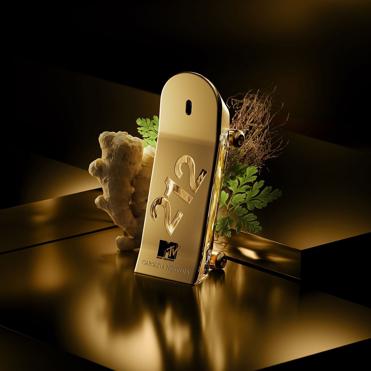 Perfume para Hombre Carolina Herrera 212 Heroes X MTV Eau de Toilette 90ml