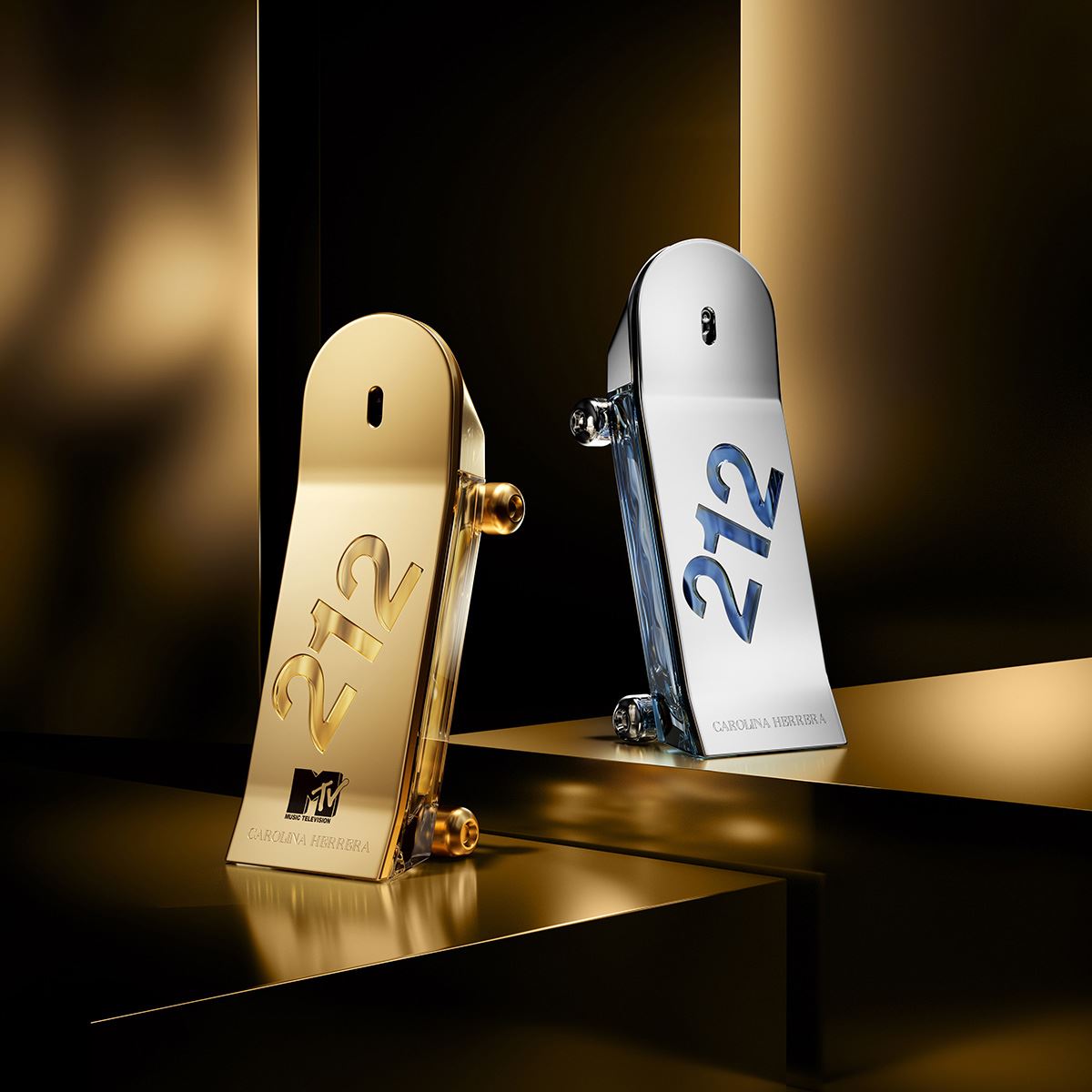 Perfume para Hombre Carolina Herrera 212 Heroes X MTV Eau de Toilette 90ml