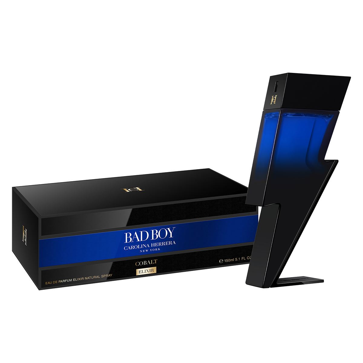 Fragancia para Hombre Carolina Herrera Bad Boy Cobalt Elixir Eau de Parfum Elixir 150ml