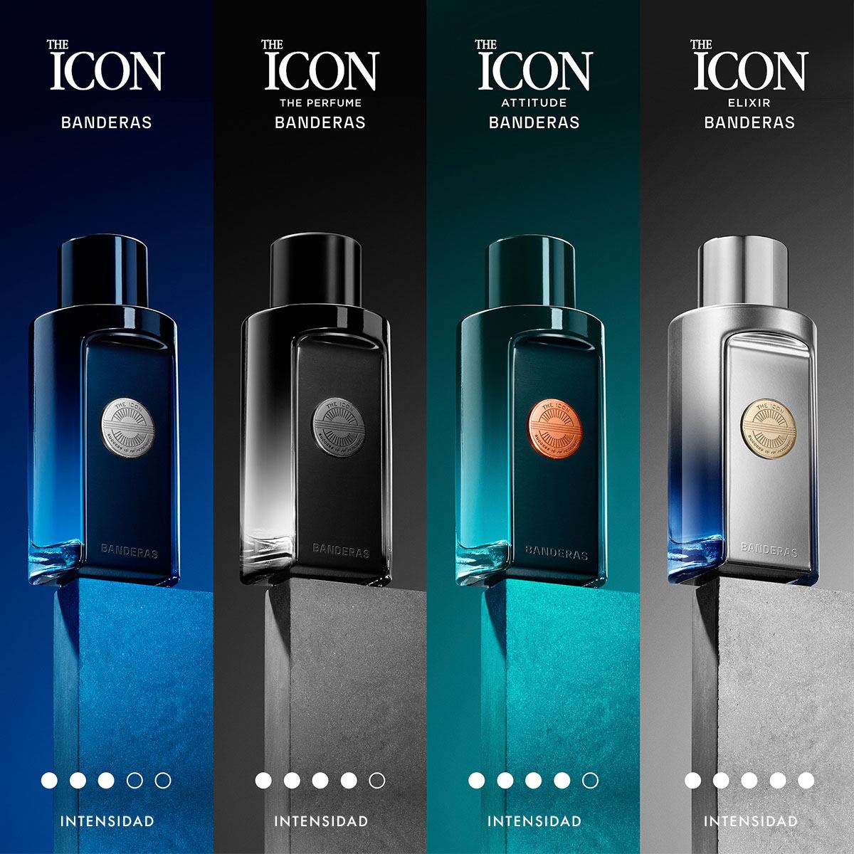 Perfume para Hombre Antonio Banderas The Icon Attitude Eau de Parfum 100ml