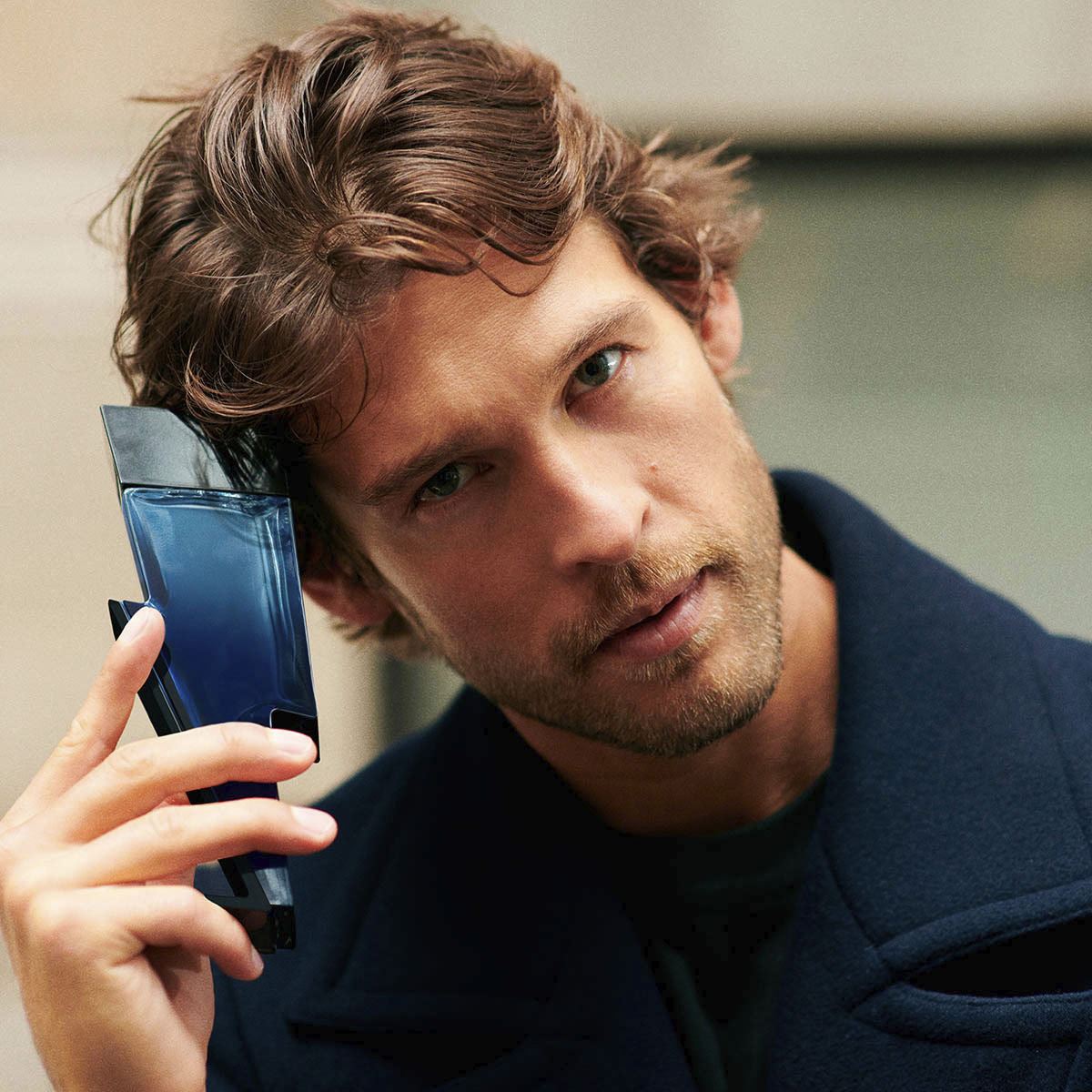 Set para Hombre Carolina Herrera Bad Boy Cobalt EDP 100ml + Shower Gel 100ml + EDP 10ml