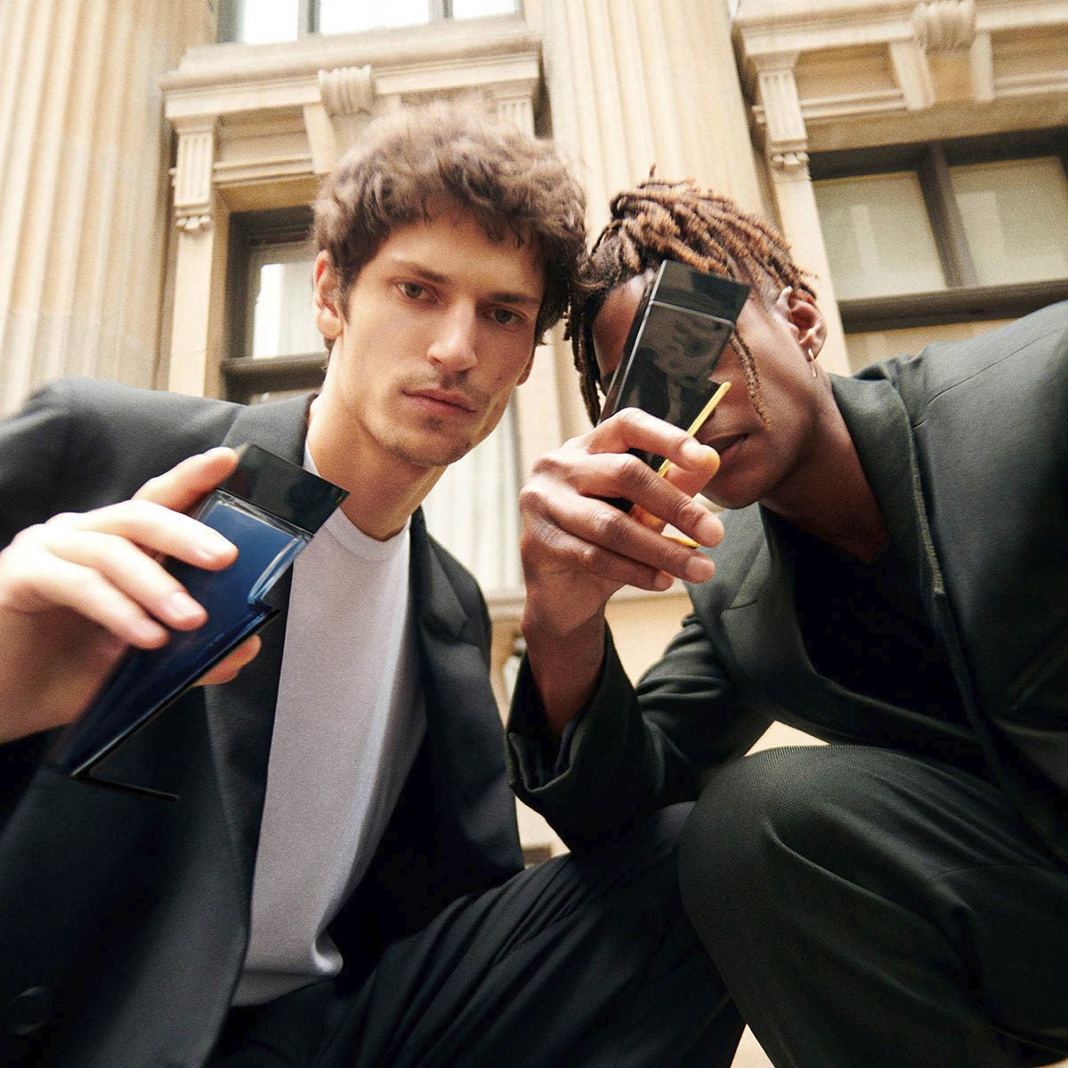 Set para Hombre Carolina Herrera Bad Boy Cobalt EDP 100ml + Shower Gel 100ml + EDP 10ml