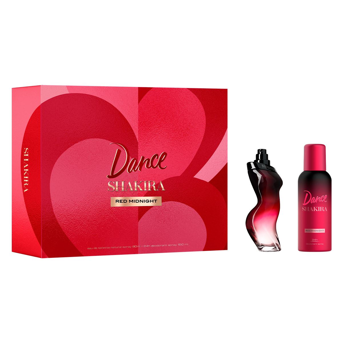 Set para Mujer Shakira Red Midnight