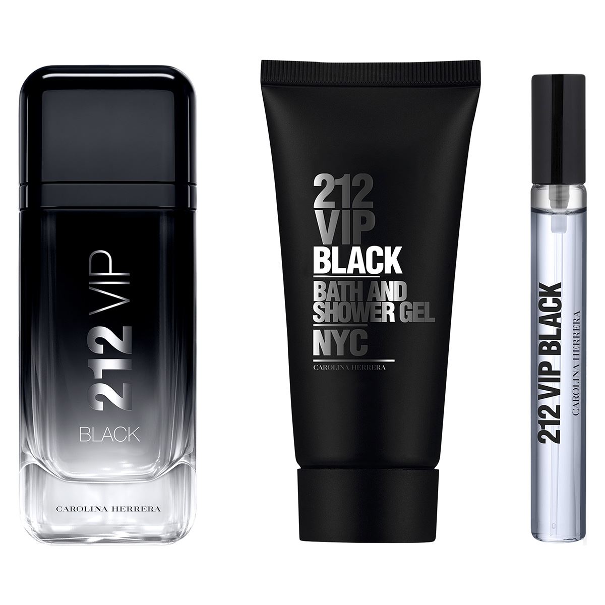 Set para Hombre Carolina Herrera 12 Vip Men Black