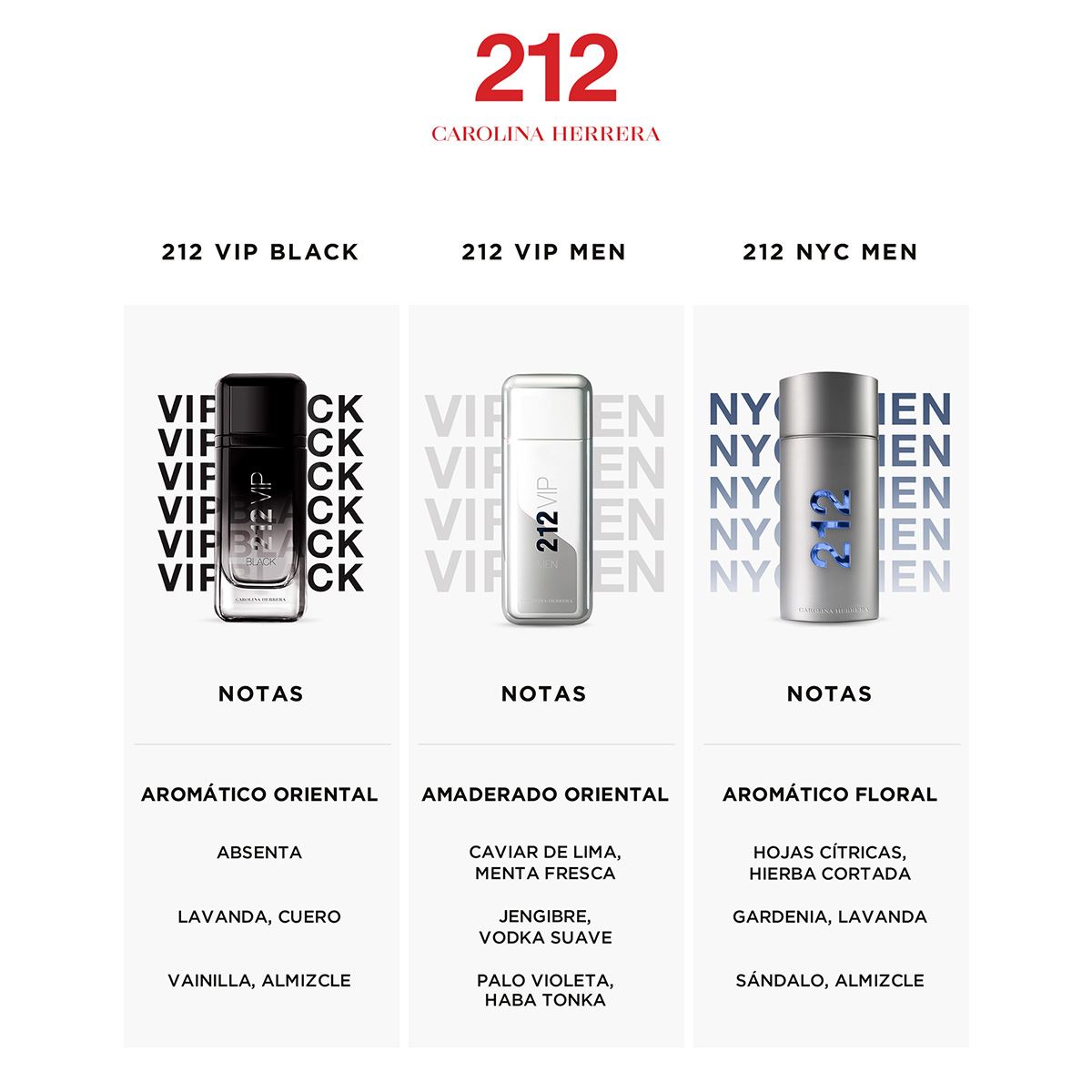 Set para Hombre Carolina Herrera 12 Vip Men Black