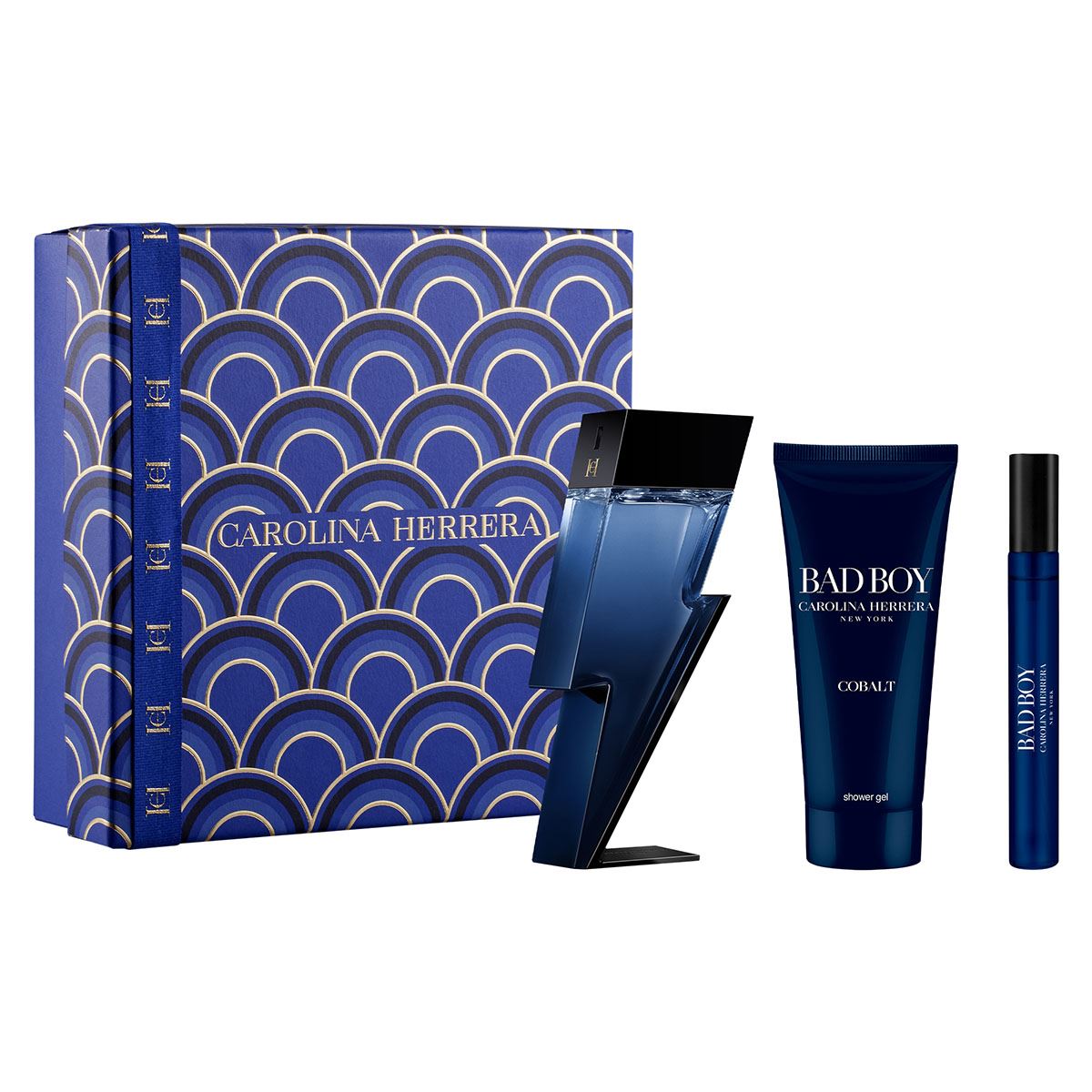 Set para Hombre Carolina Herrera Bad Boy Cobalt