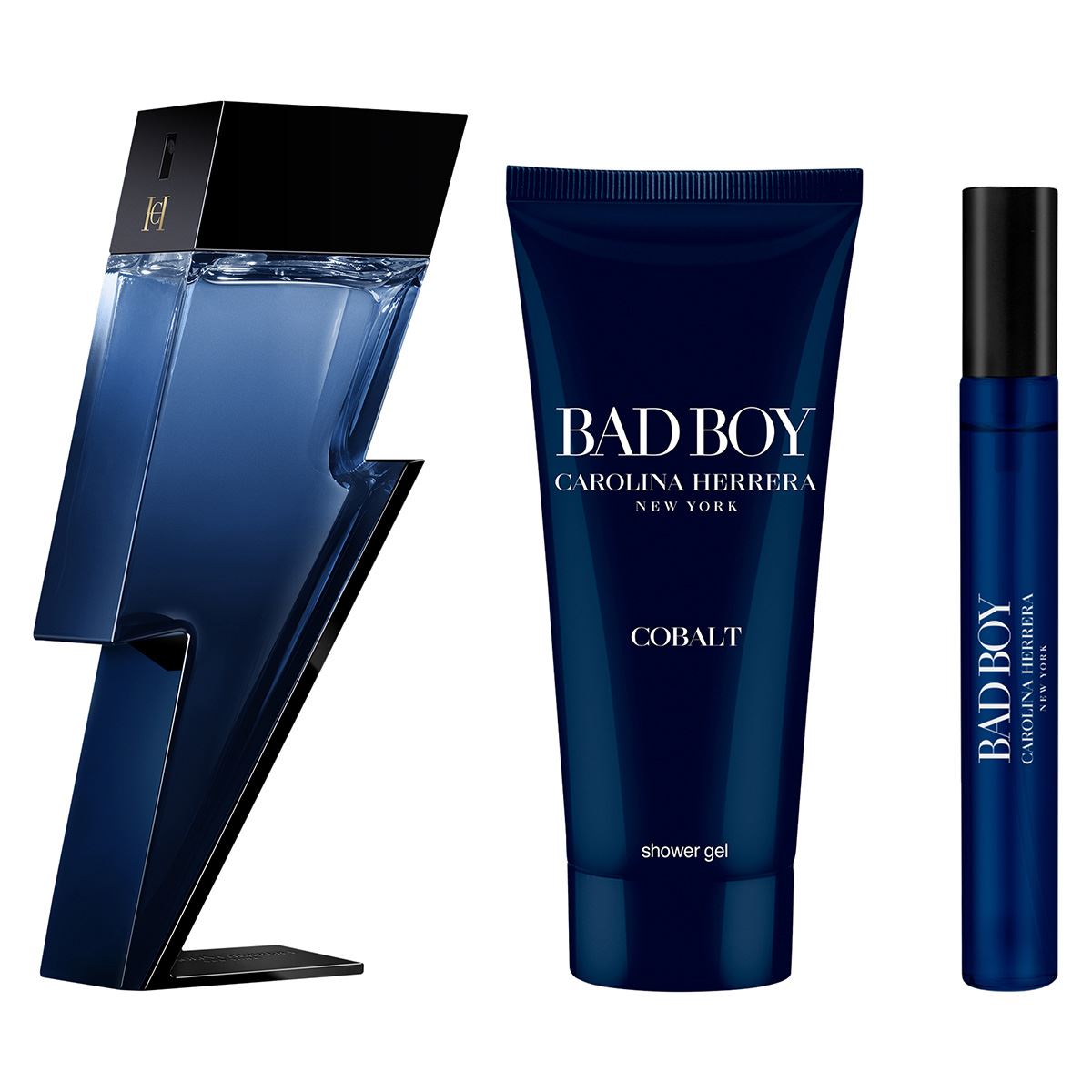 Set para Hombre Carolina Herrera Bad Boy Cobalt