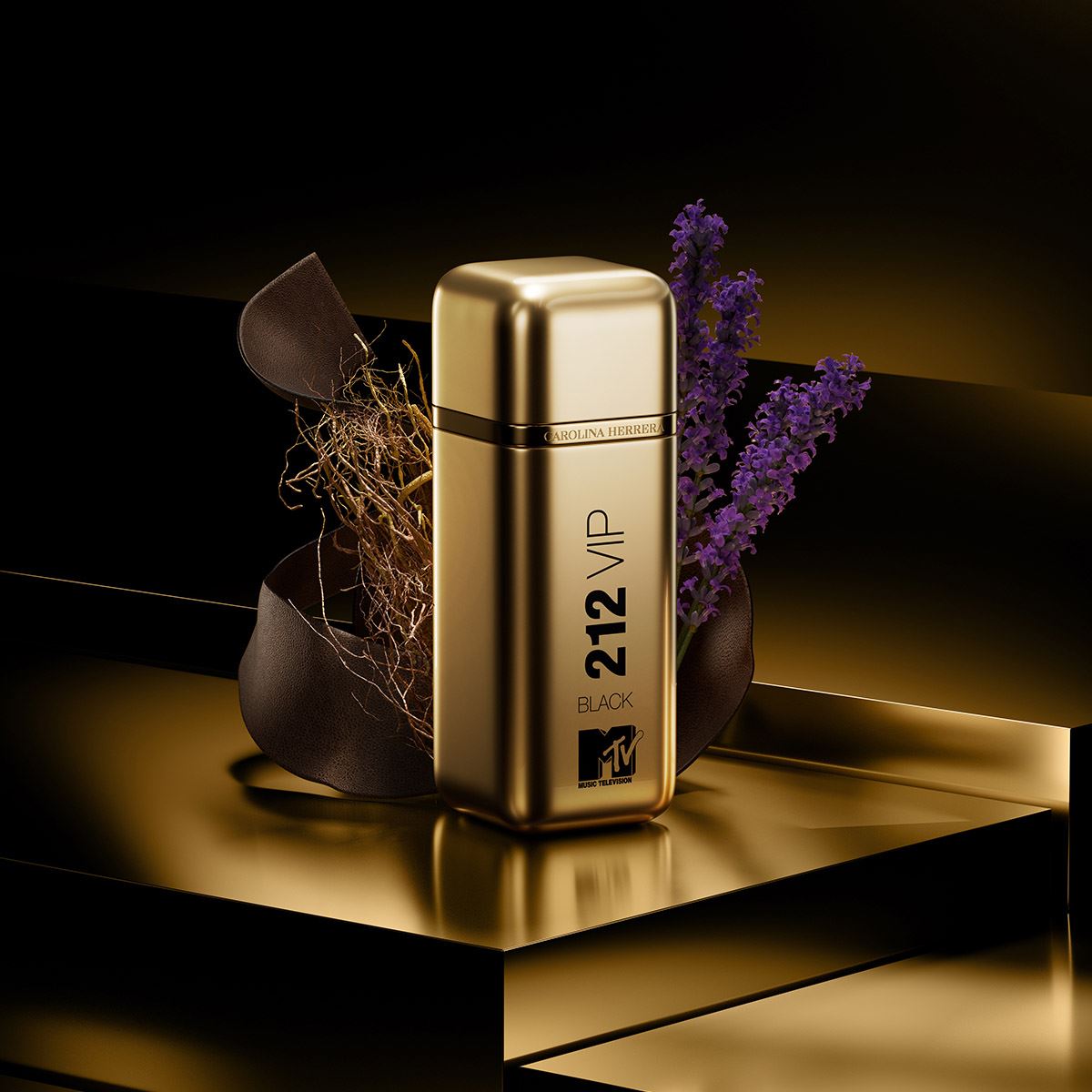 Perfume para Hombre Carolina Herrera 212 Vip Black X MTV Eau de Parfum 100ml