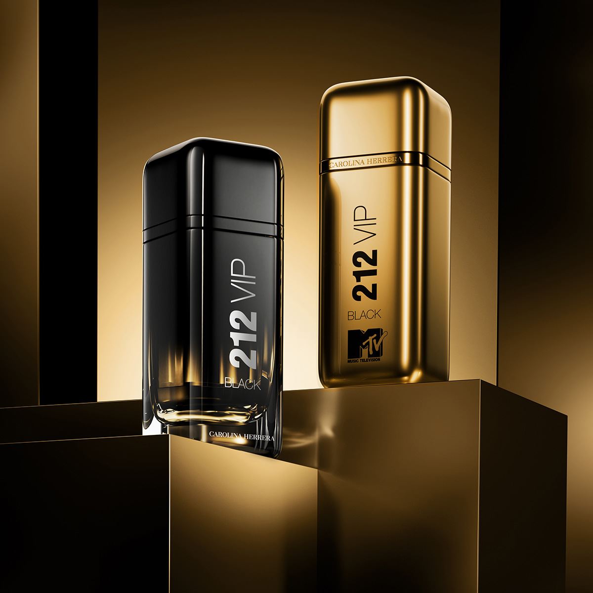 Perfume para Hombre Carolina Herrera 212 Vip Black X MTV Eau de Parfum 100ml