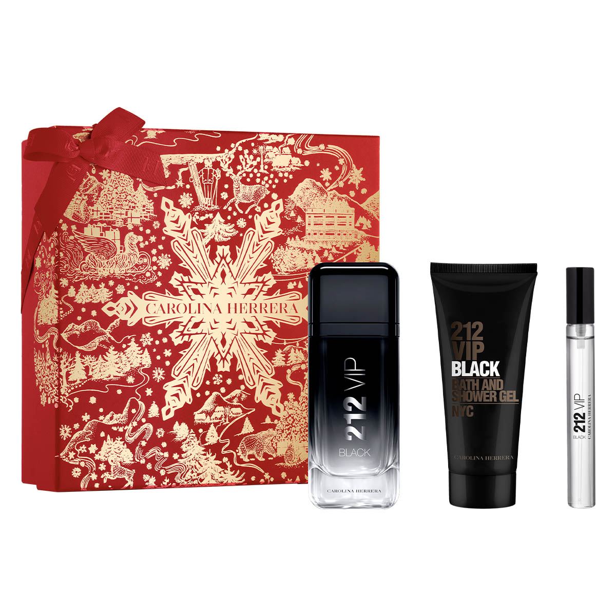 Set para Hombre Carolina Herrera 212 VIP Black