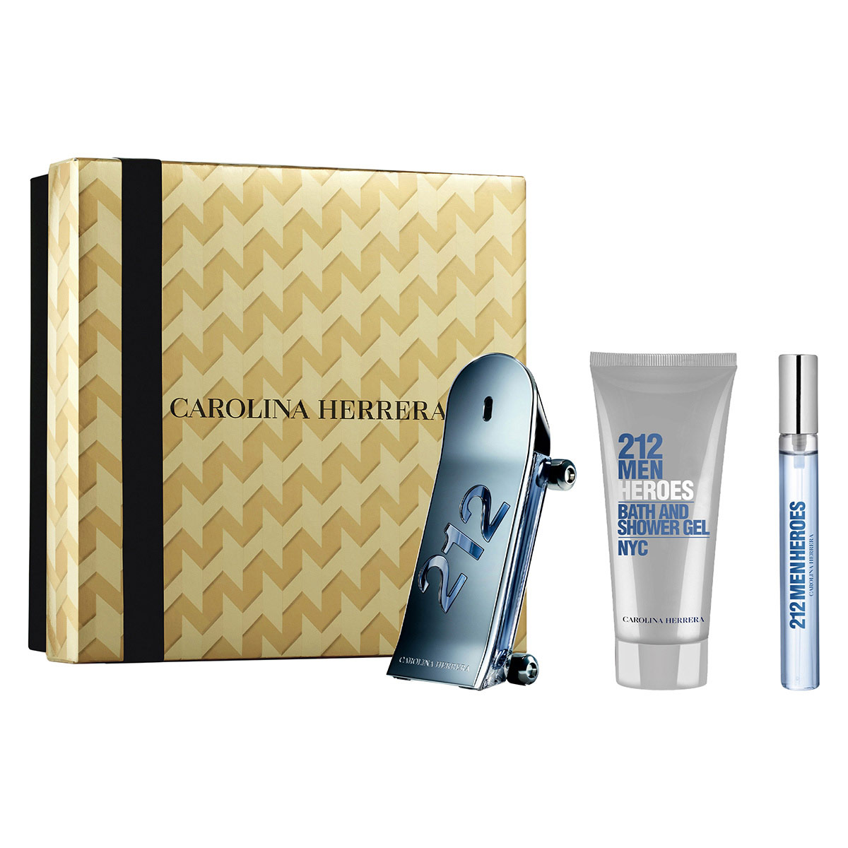 Fragancia Carolina Herrera 212 Men Heroes Set para Hombre