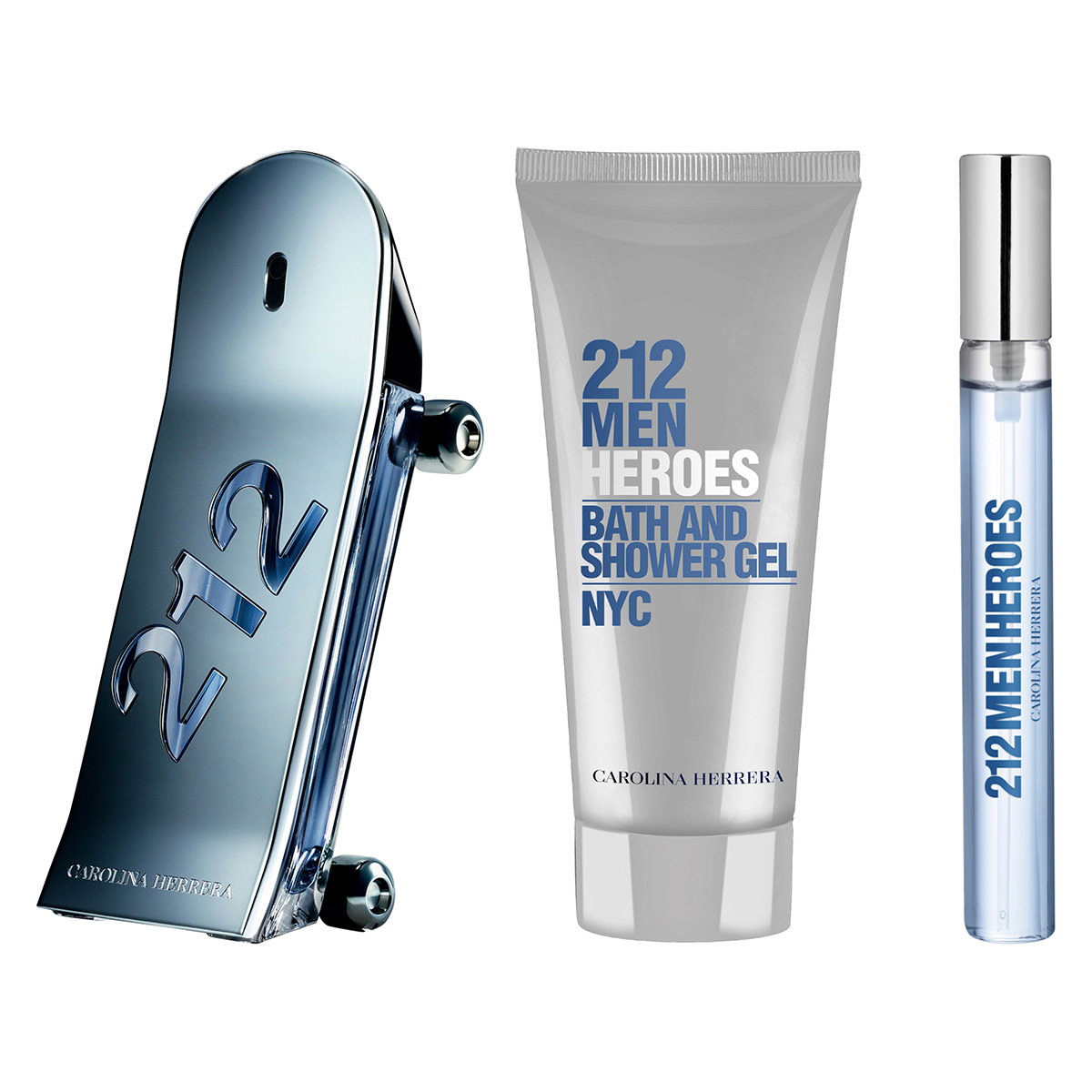 Fragancia Carolina Herrera 212 Men Heroes Set para Hombre
