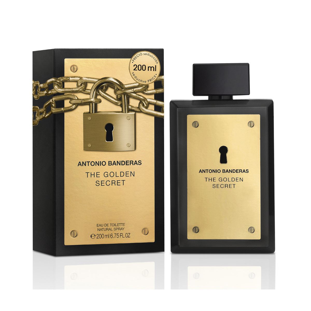 Fragancia Para Caballero Antonio Banderas Golden Sec Edt 200ml