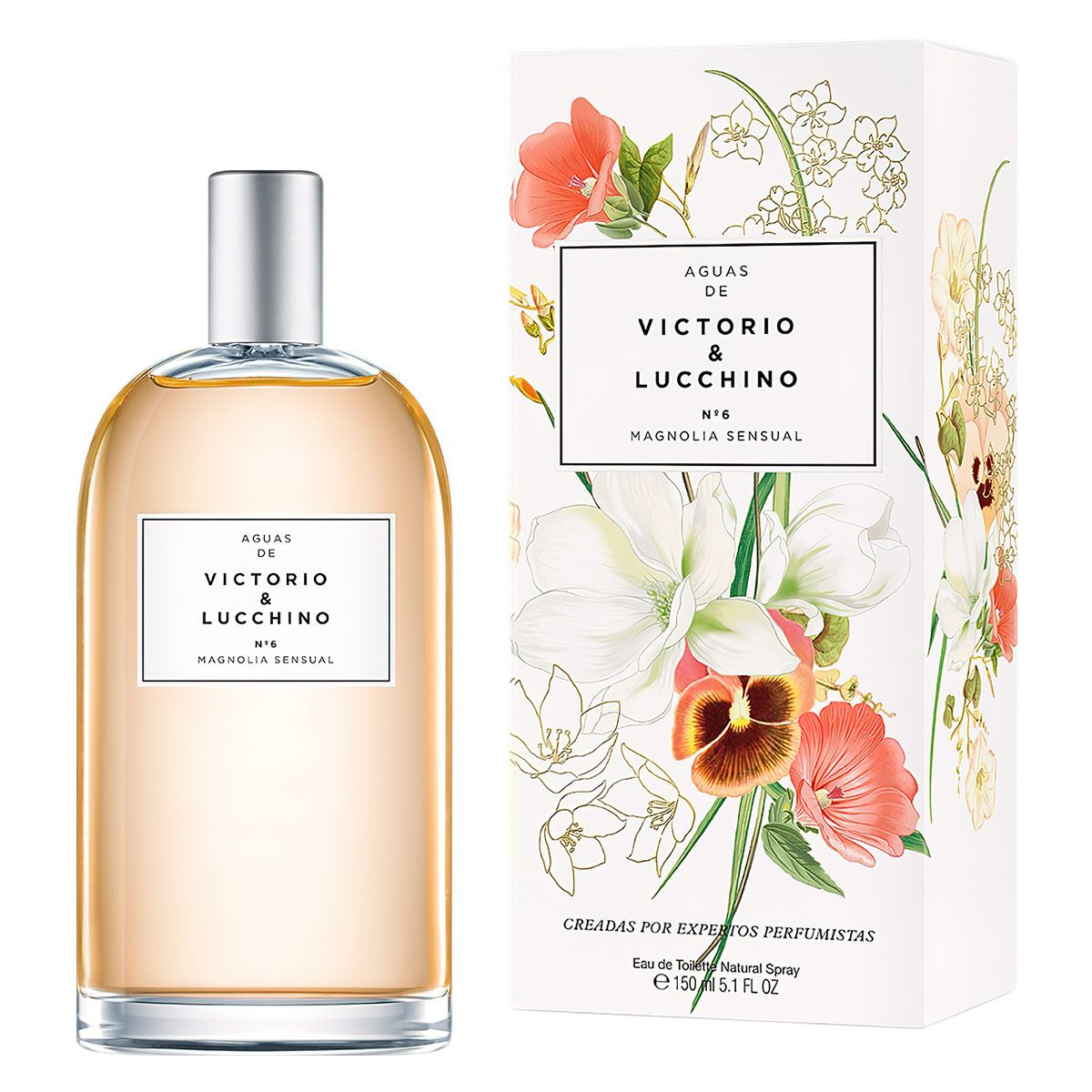Victorio & Lucchino Agua Nº6 Magnolia Sensual EDT 150ML Perfume Para Dama