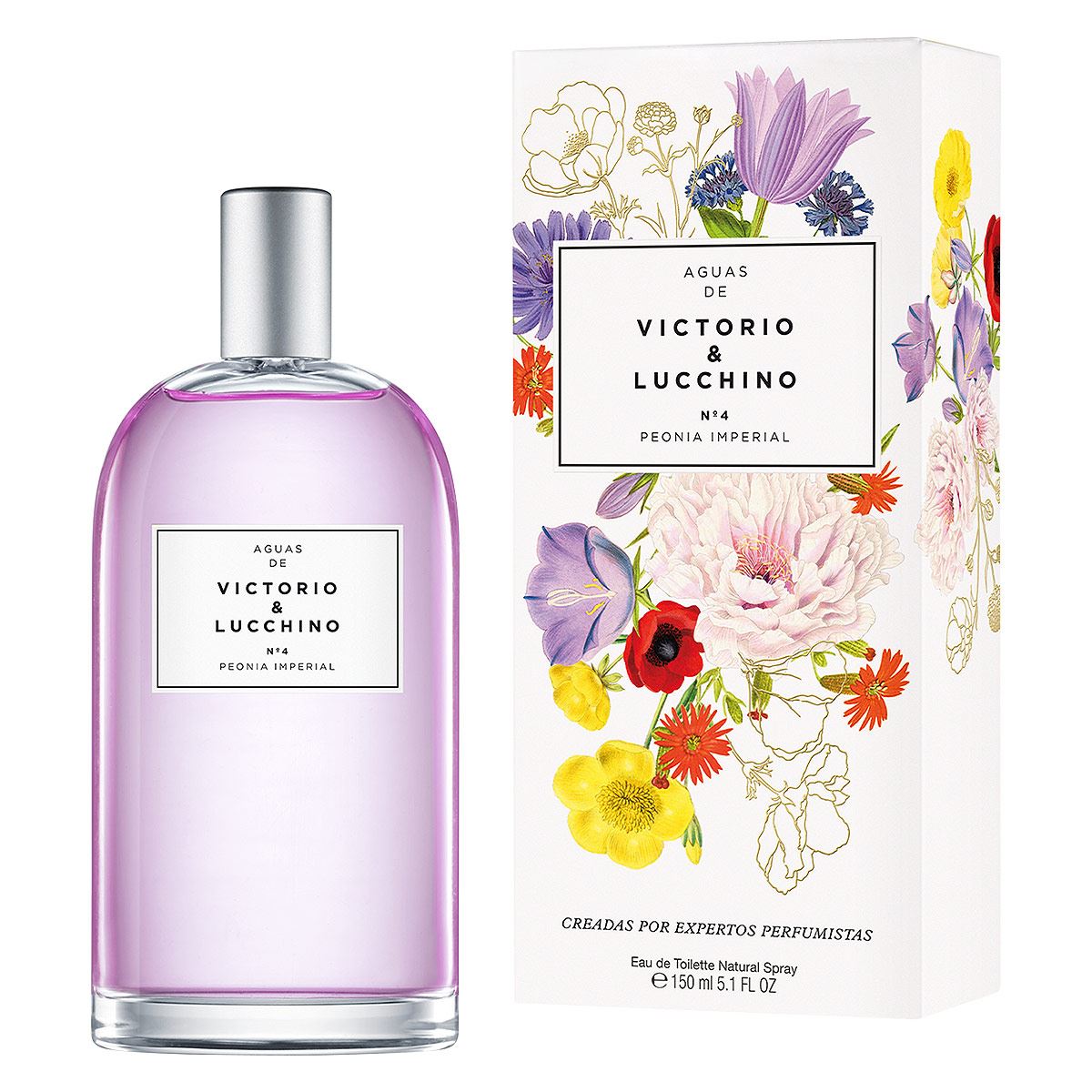 Victorio & Lucchino Agua Nº4 Peonia Imperial EDT 150ML Perfume Para Dama