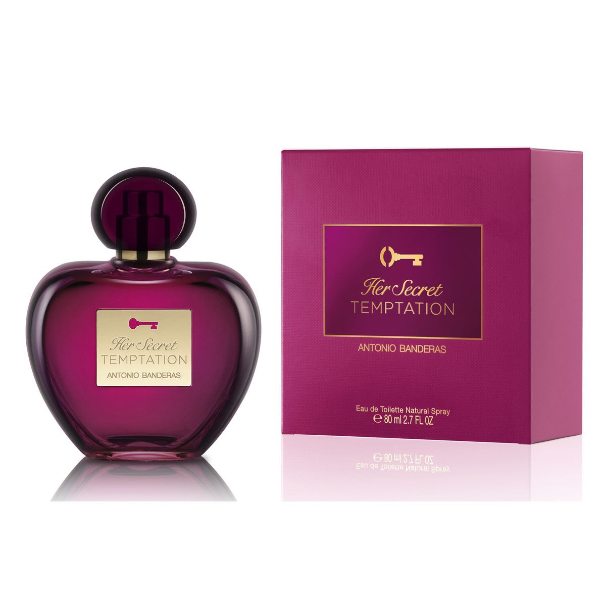 Fragancia Para Dama Antonio Banderas Her Secret Temptation EDT 80 ml