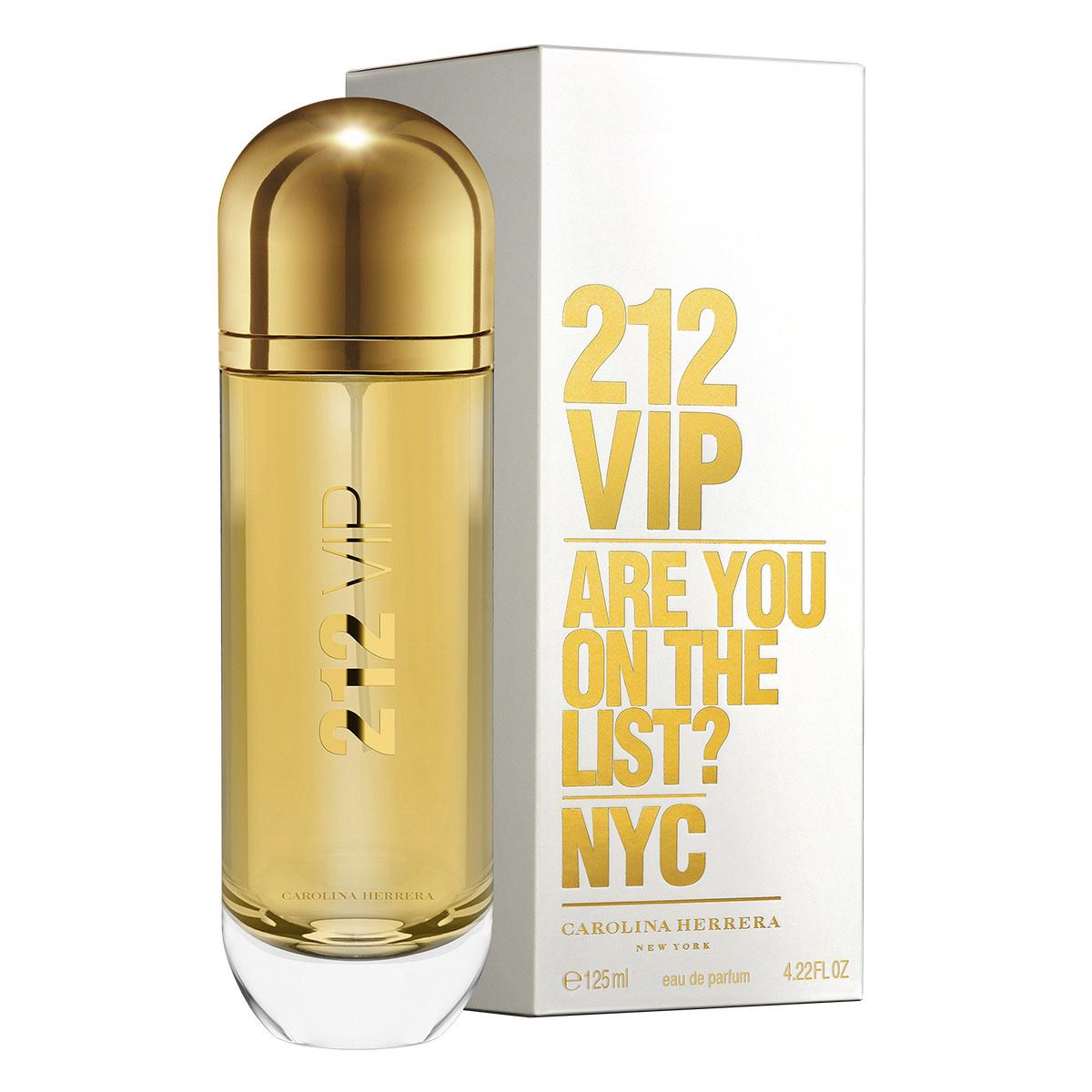 Fragancia Para Dama Carolina Herrera, 212 VIP, EDP 125 ml