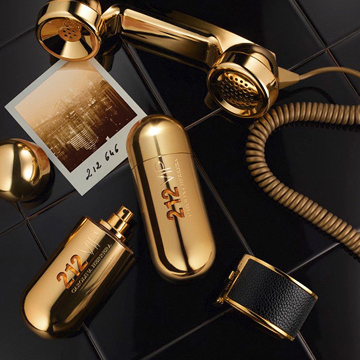 Fragancia Para Dama Carolina Herrera, 212 VIP, EDP 125 ml