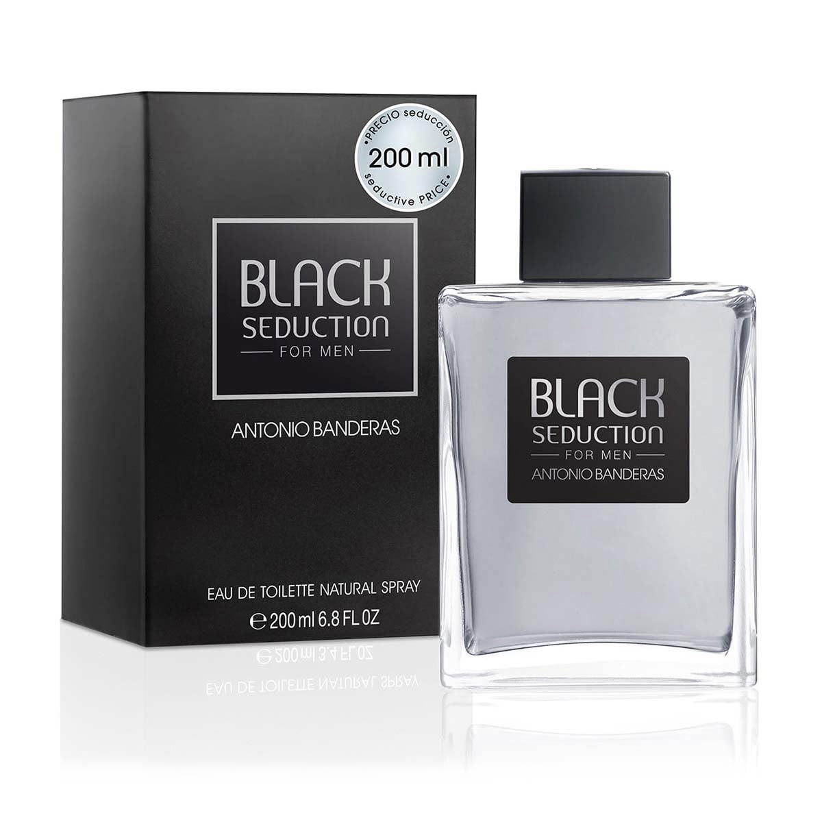 Fragancia para caballero, Antonio Banderas, Black Seduction, EDT 200ml