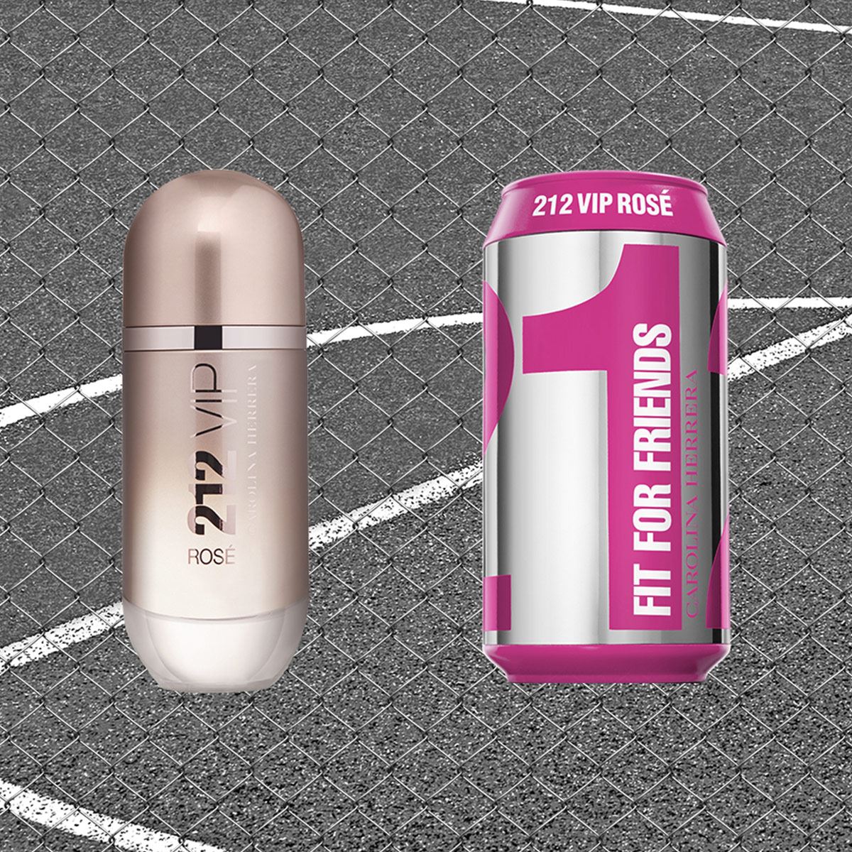 Fragancia para Dama 212 VIP Rosé Sport Collector Carolina Herrera