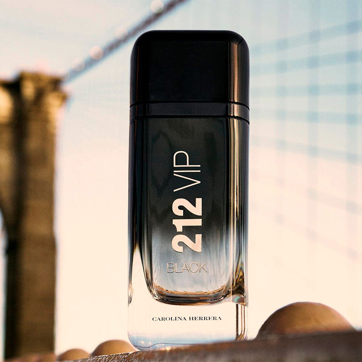 Set para caballero, Carolina Herrera, 212 VIP BLACK, EDP 100ML + Shower gel 100 ML