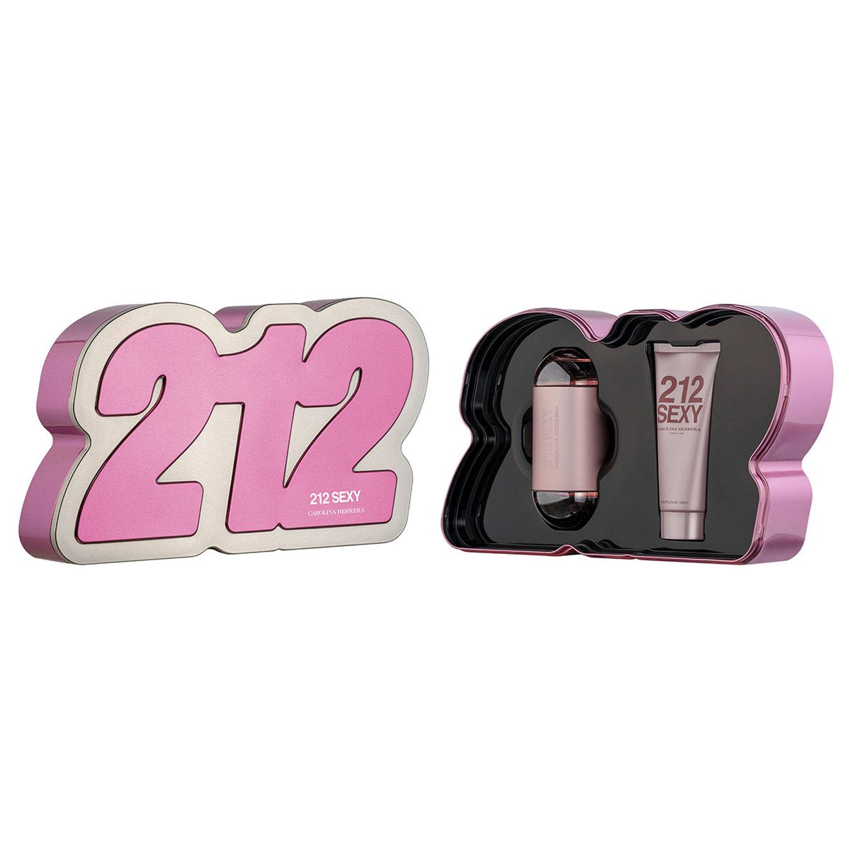 Set para dama, Carolina Herrera, 212 SEXY EDP 100ML+ Body lotion 100ML