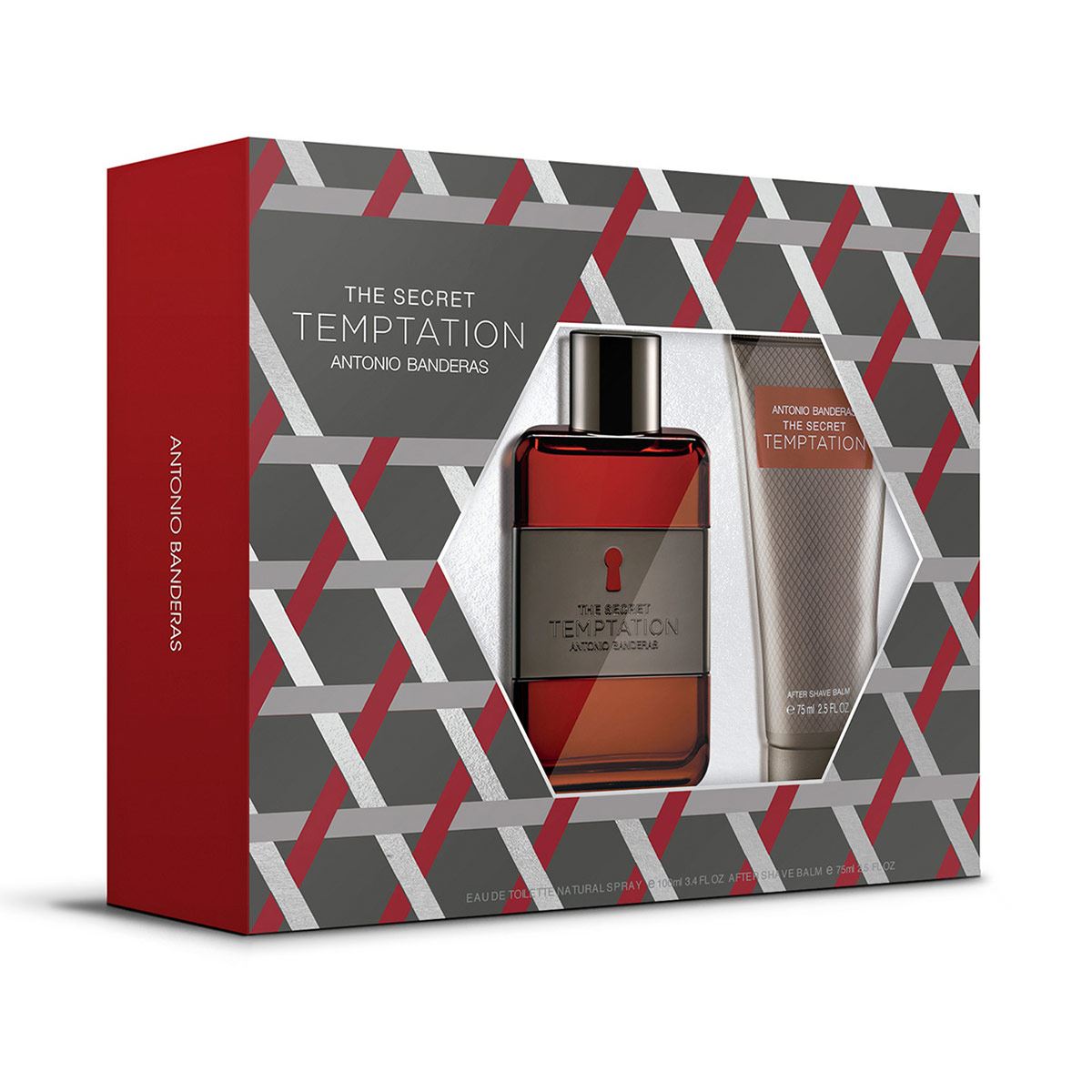 Set para caballero, Antonio Banderas, The secret temptation, EDT 100 ML + After shave 75 ML