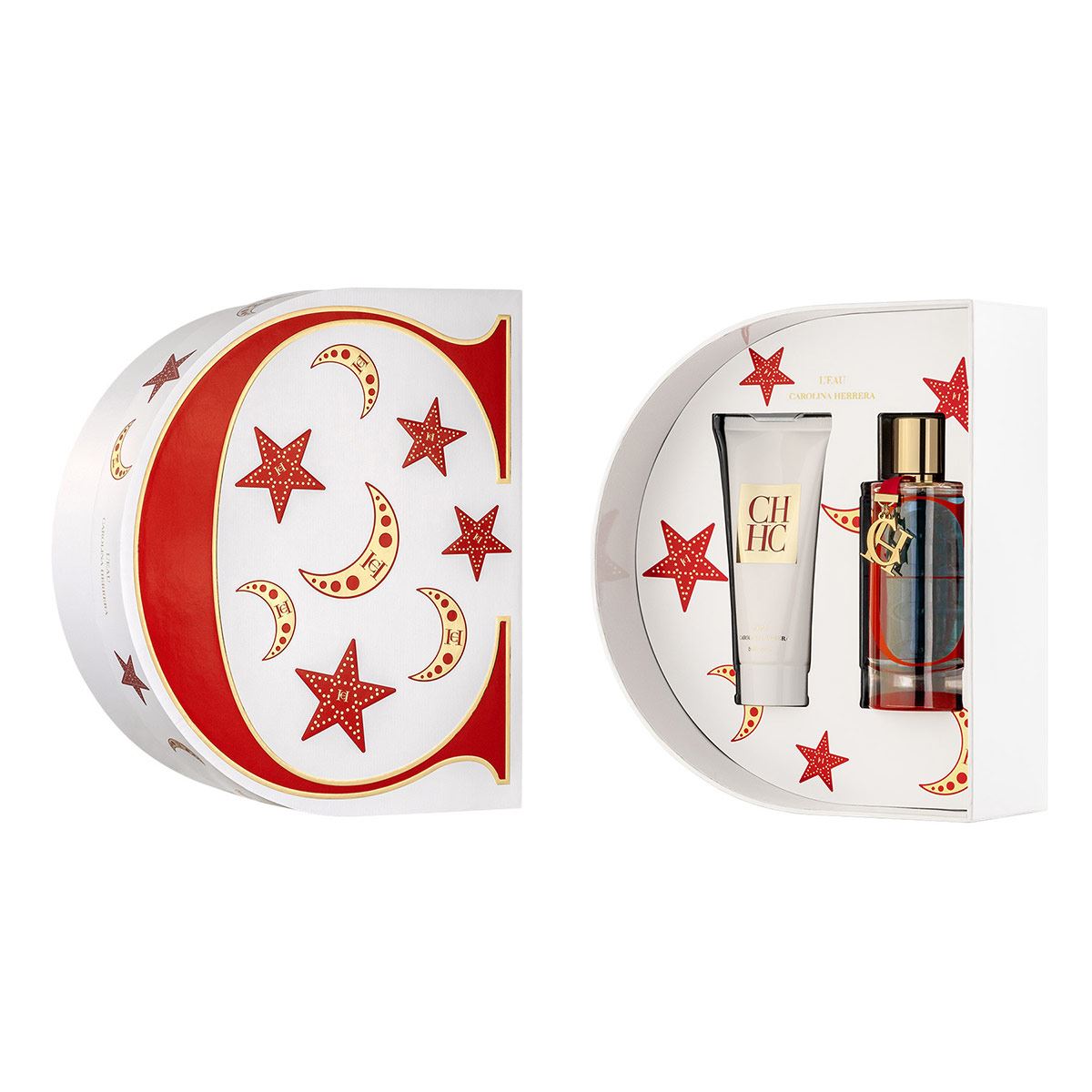 Fragancia para dama, Carolina Herrera, CH L'EAU, EDT 100ML+ Body Lotion 100ML