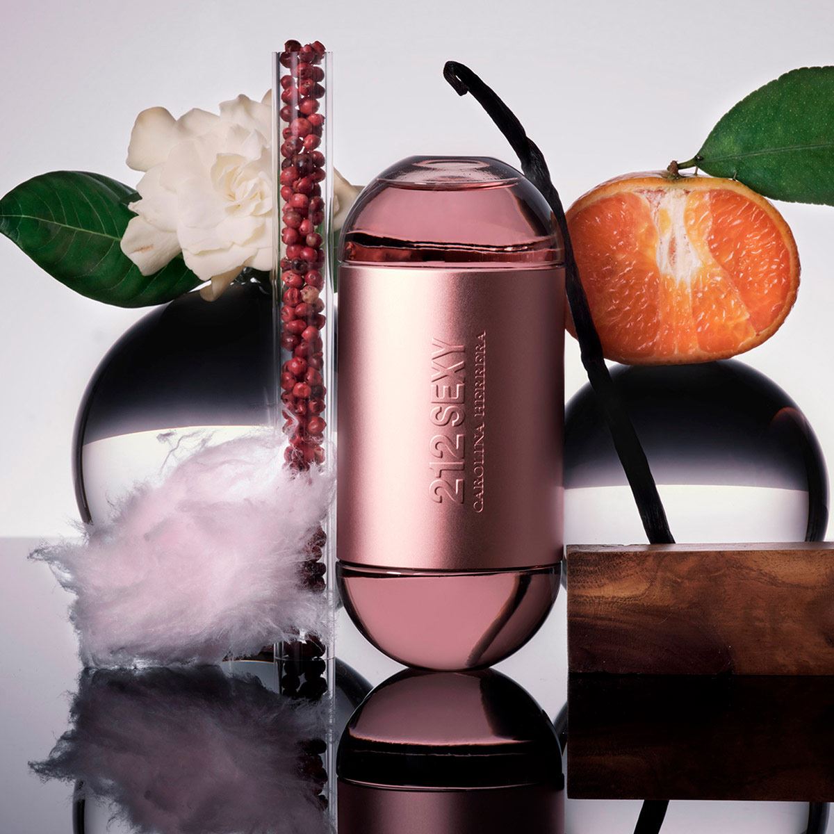 Fragancia Para Dama Set Carolina Herrera, 212 Sexy, EDP, 100ml + Body Lotion 100ml