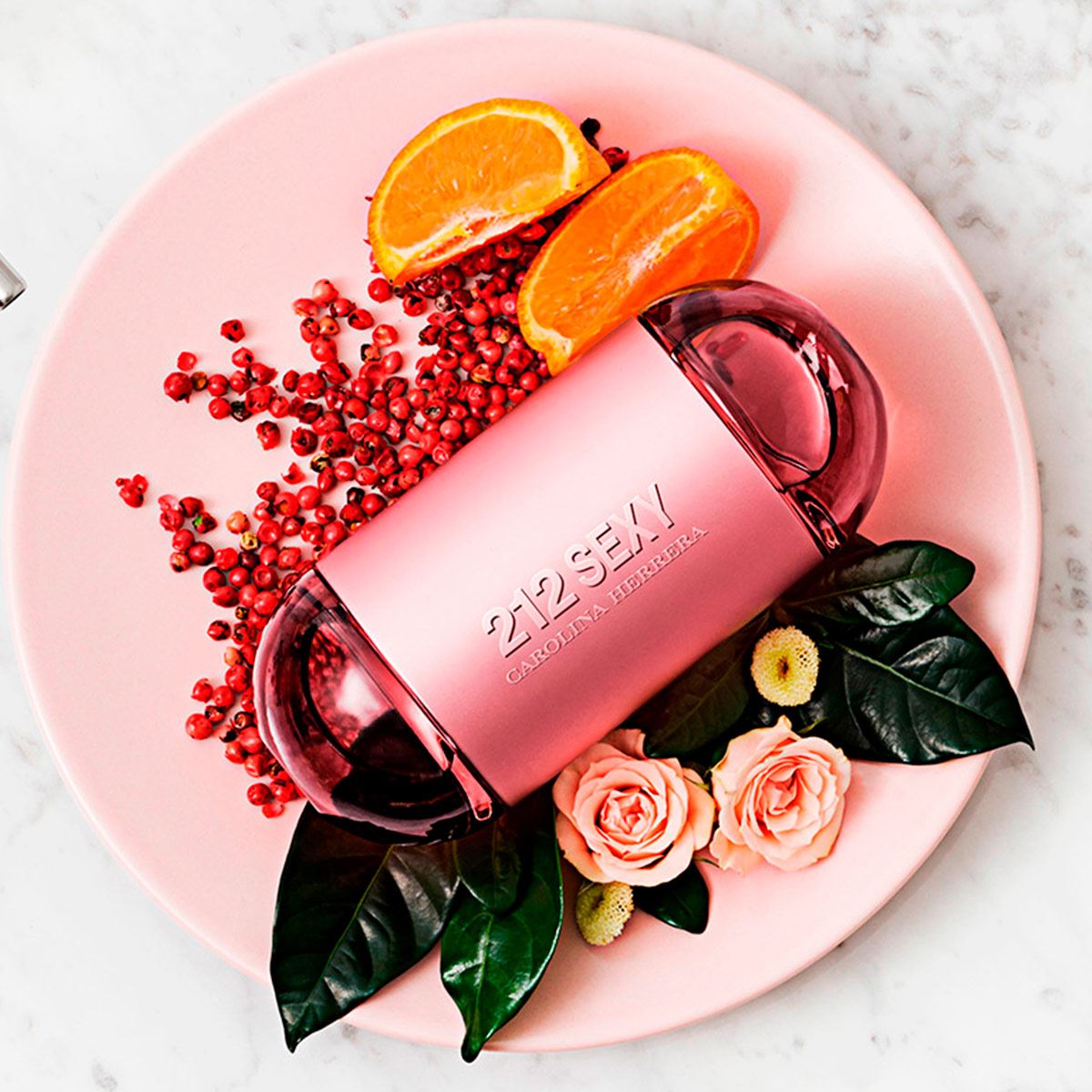 Fragancia Para Dama Set Carolina Herrera, 212 Sexy, EDP, 100ml + Body Lotion 100ml