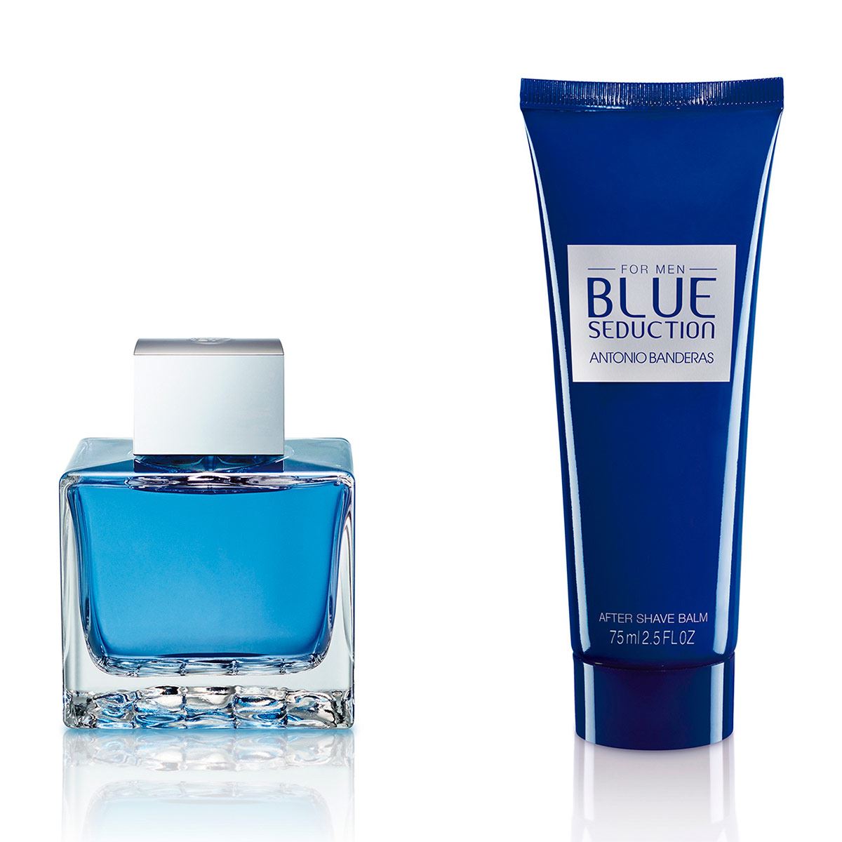 Set para Caballero, Antonio Banderas, Blue Seduction EDT 100ML + After Shave  75ML