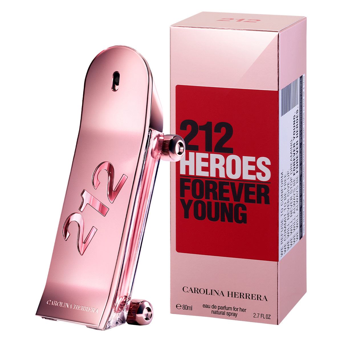 Perfume para Mujer Carolina Herrera 212 Heroes for Her EDP 80ml
