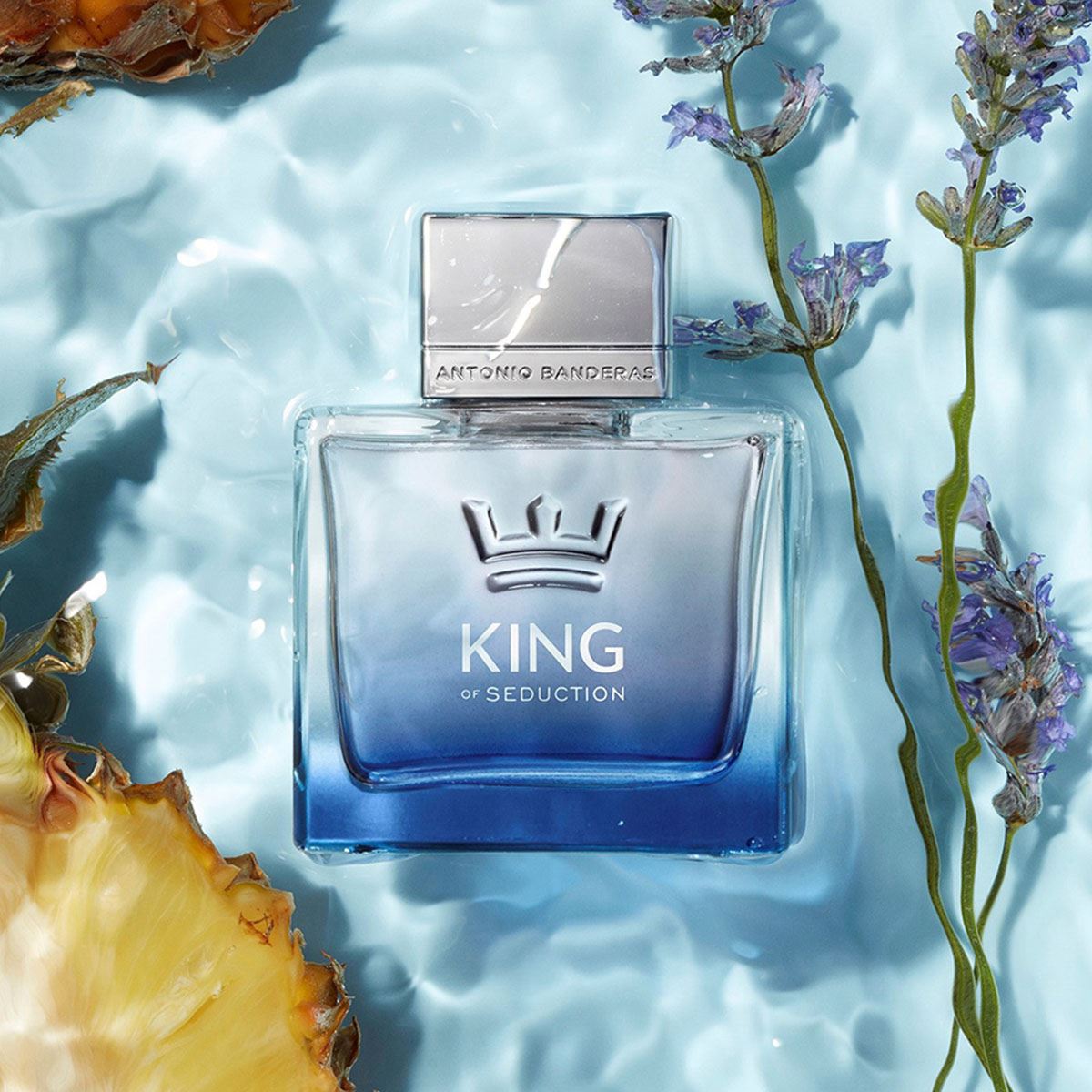 Antonio Banderas King of Seduction Set para Caballero EDT 100ml + Desodorante 150ml + After Shave 75ml + Perfume de Bolsillo 10ml
