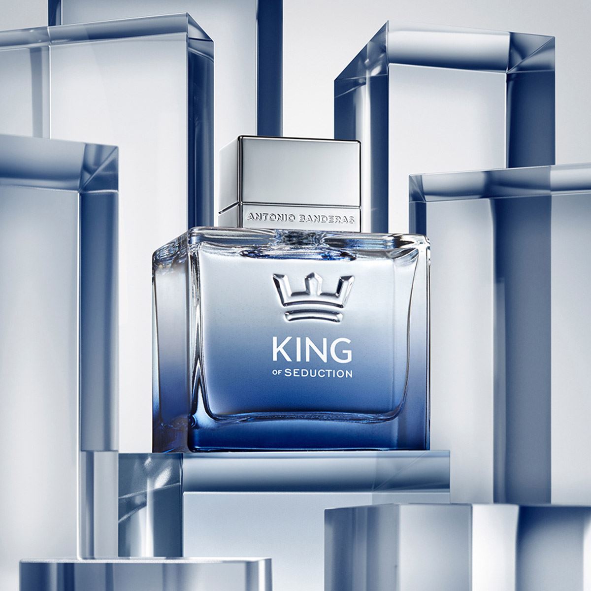 Antonio Banderas King of Seduction Set para Caballero EDT 100ml + Desodorante 150ml + After Shave 75ml + Perfume de Bolsillo 10ml
