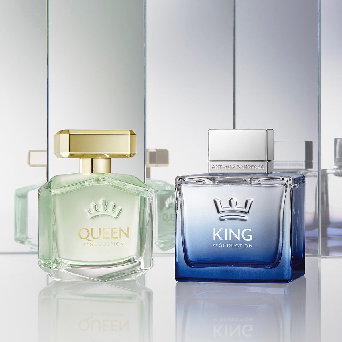 Antonio Banderas King of Seduction Set para Caballero EDT 100ml + Desodorante 150ml + After Shave 75ml + Perfume de Bolsillo 10ml