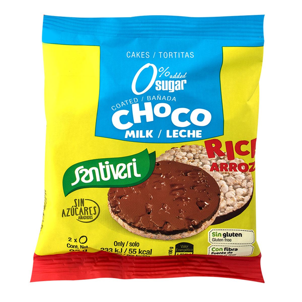 Tortita De Arroz Choco Leche Santiveri