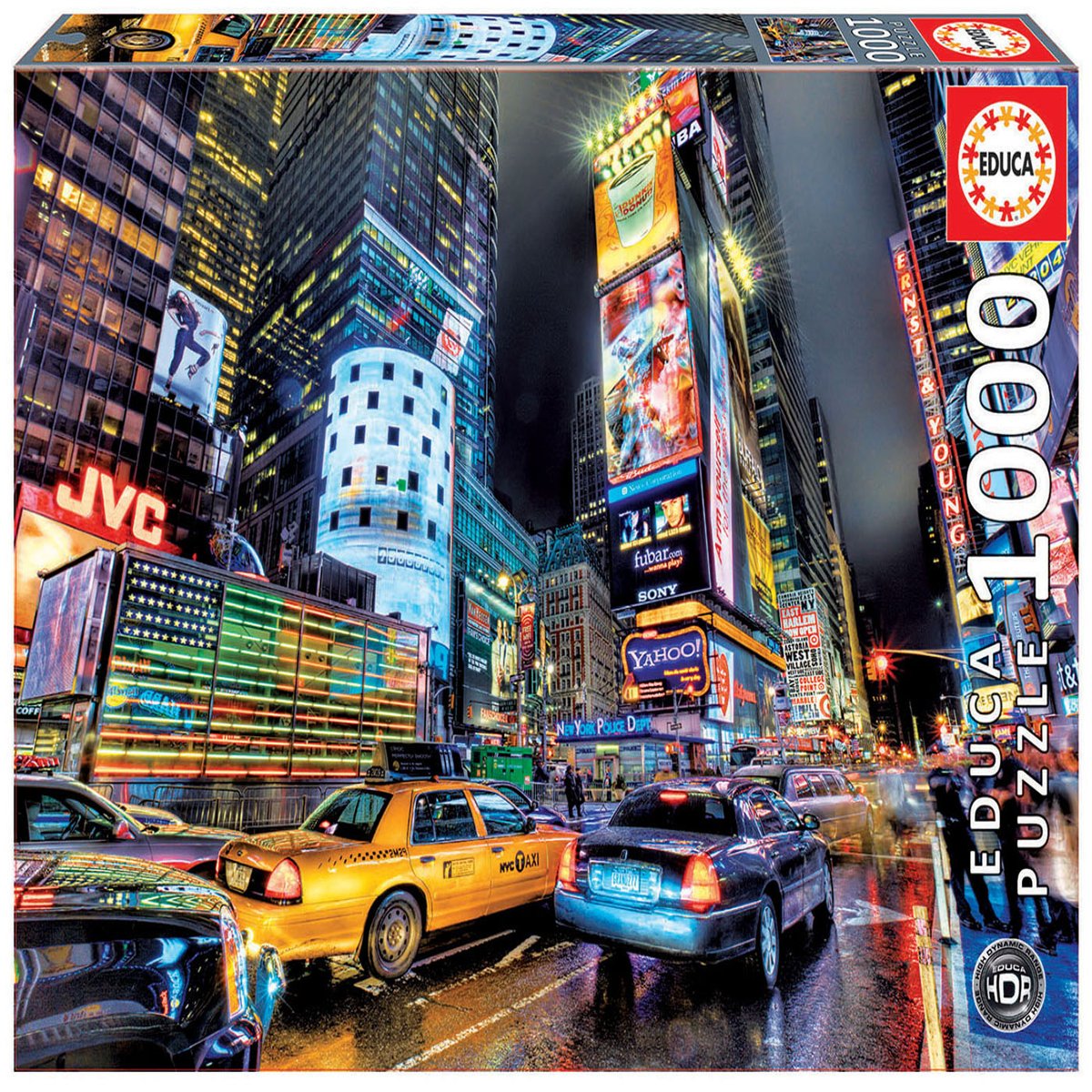 Rompecabezas Times Square Nueva York de 1000 Piezas Educa