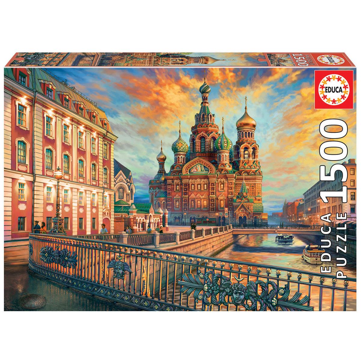 ponerse en cuclillas Estación de ferrocarril Arthur Conan Doyle Rompecabezas 1500 piezas San Petersburgo