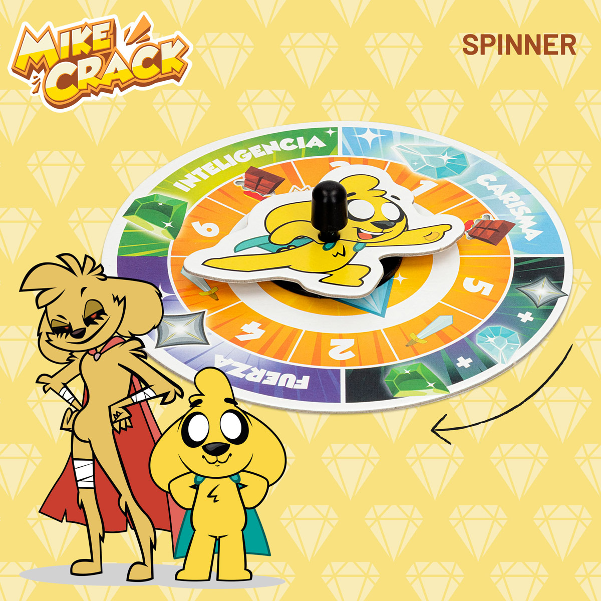Juego de Mesa Los Cristales Legendarios MikeCrack