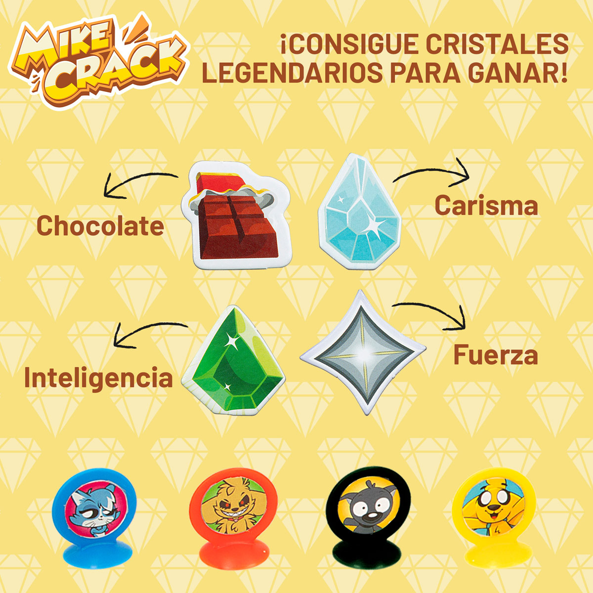 Juego de Mesa Los Cristales Legendarios MikeCrack
