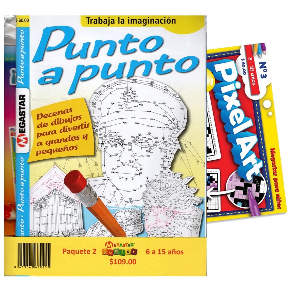 Paquete megastar junior 2 de 6 a 15+ años