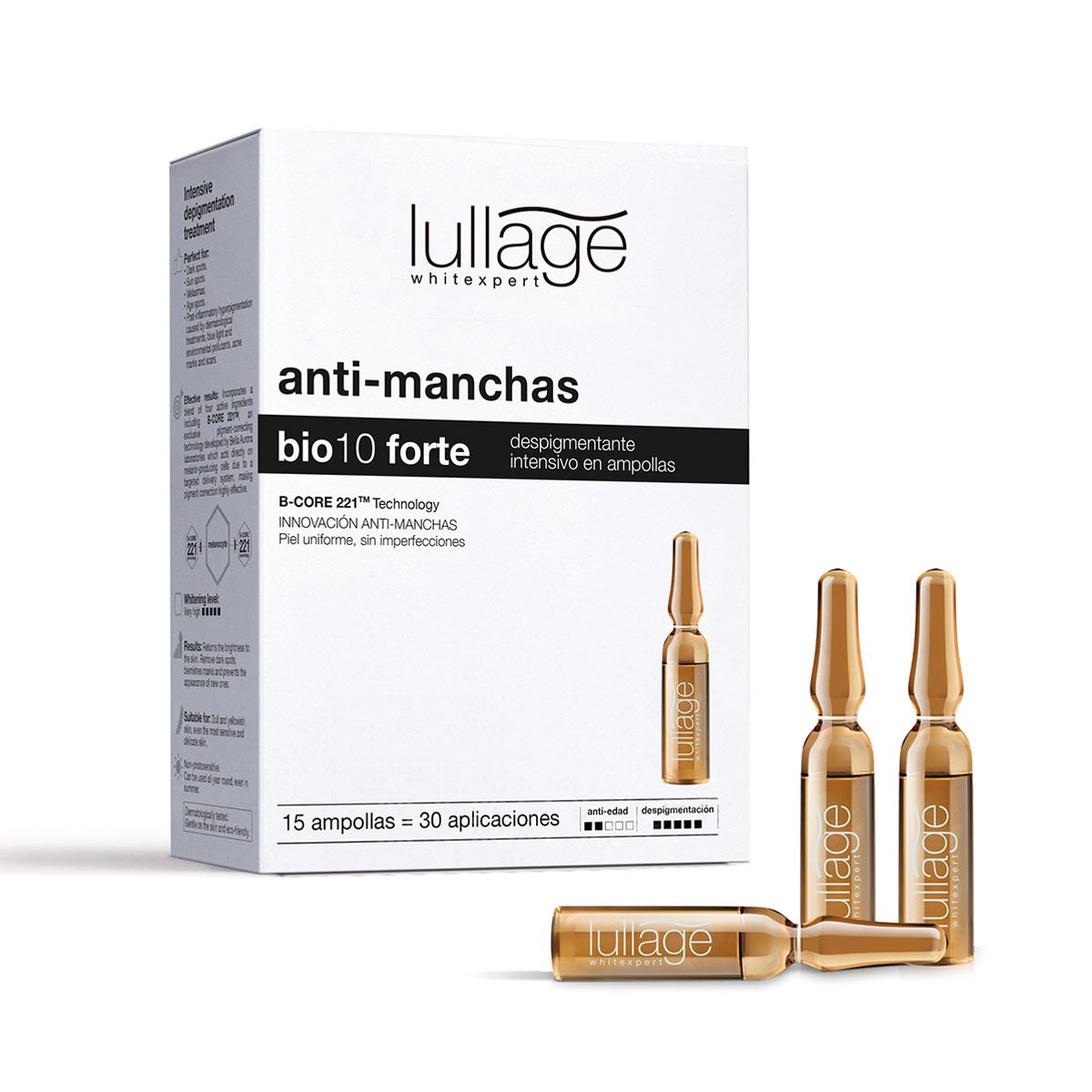 Bio10 forte ampolletas despigmentante