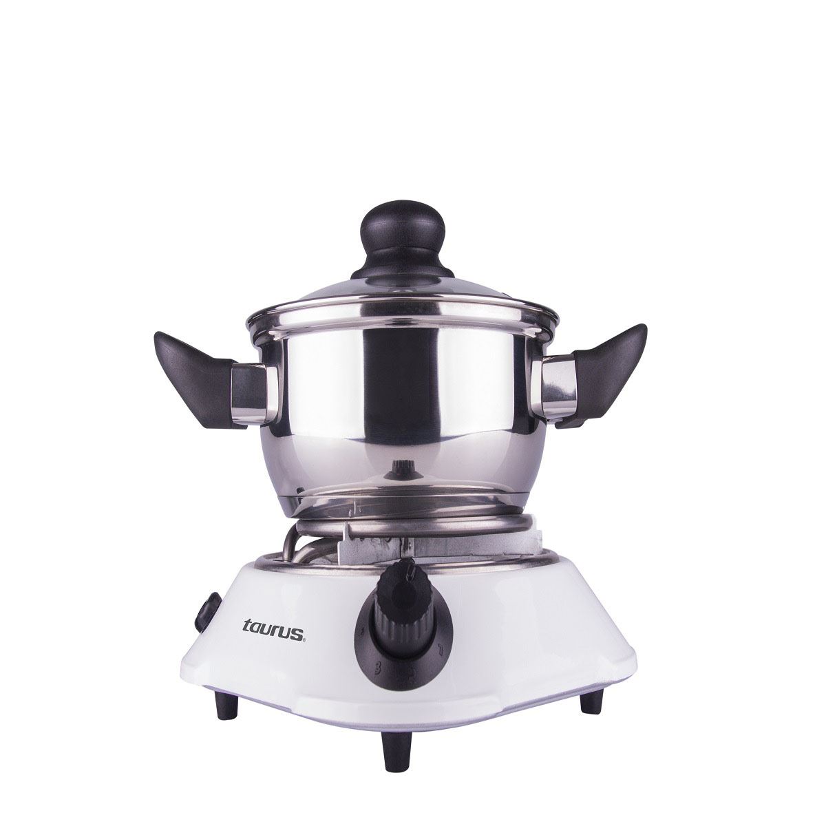 Parrilla Eléctrica Sencilla Taurus Alpha Blanca