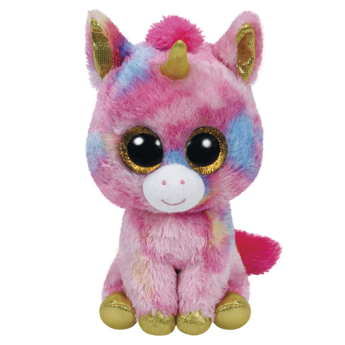 PELUCHE FANTASÍA  UNICORNIO MEDIANO TY