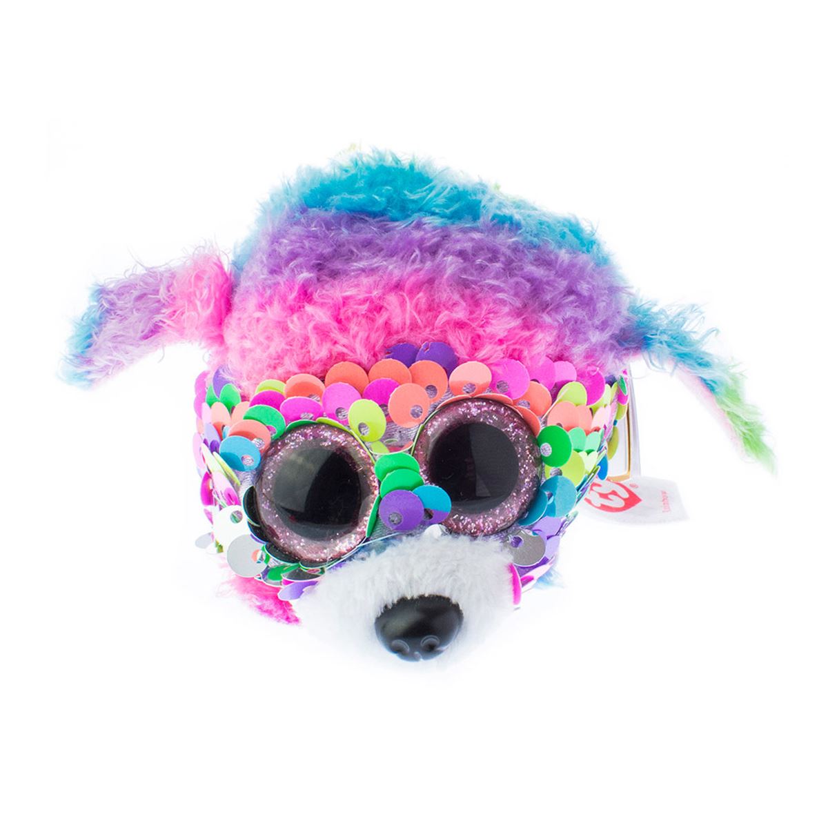 Peluche Poodle Rainbow Sequin TY