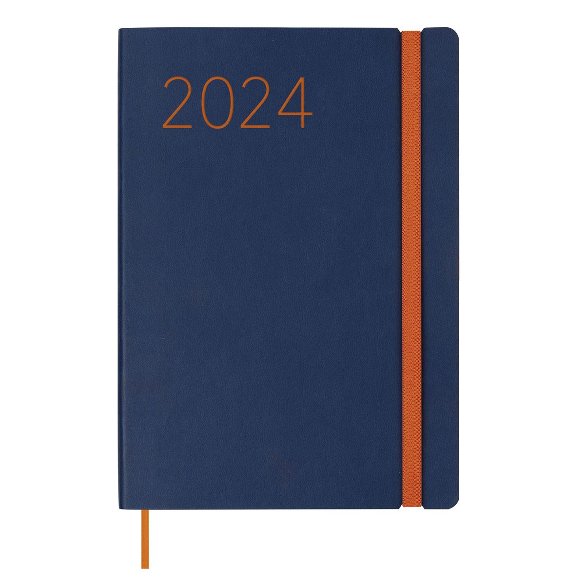 Agenda Lisa Fa5 1 Día Por Página 2024 Azul