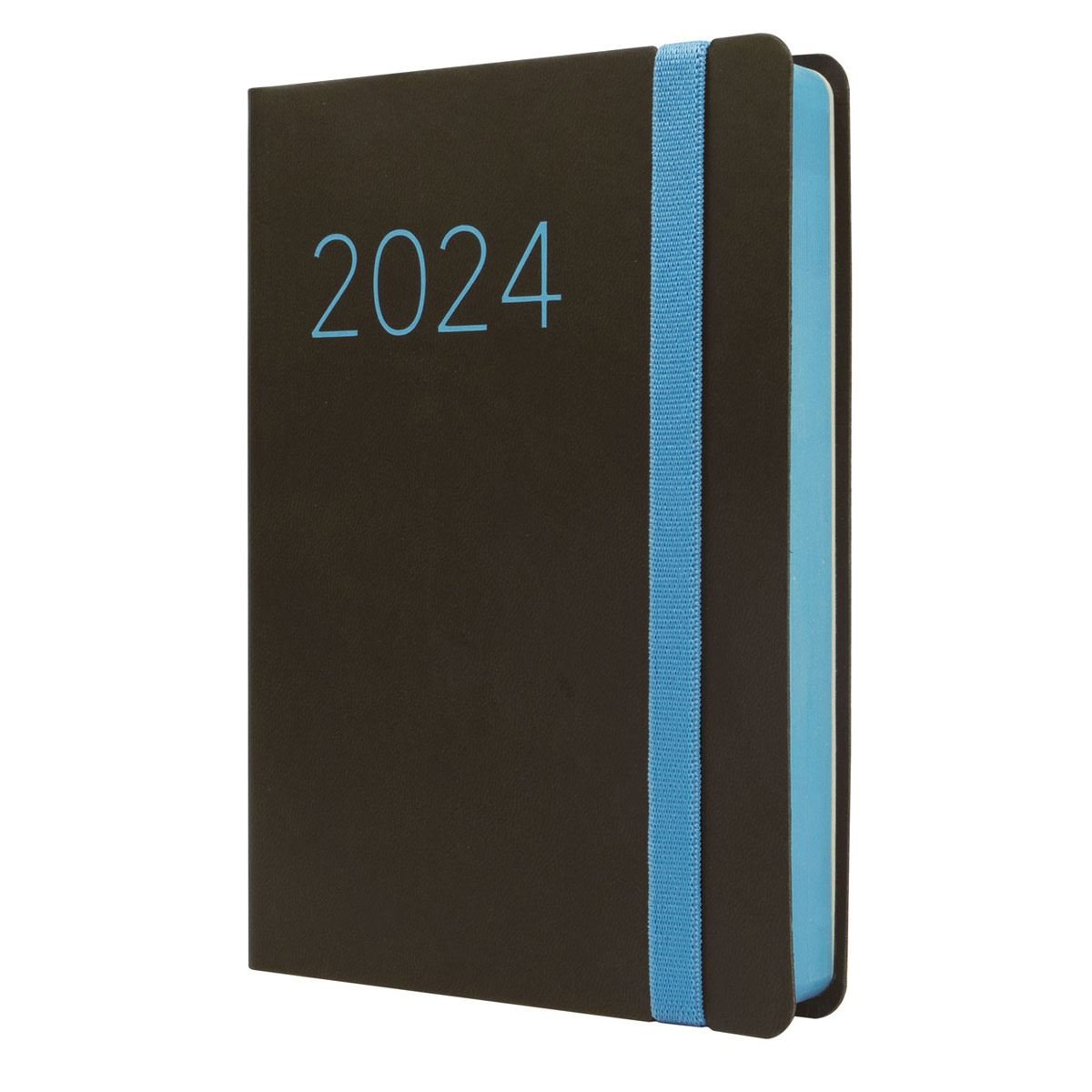 Agenda 2024 Diaria Para Imprimir 1 Dia Por Pagina Blanco Y Negro PDF Tamaño  A5 Planeadores Mensuales MUY COMPLETA 