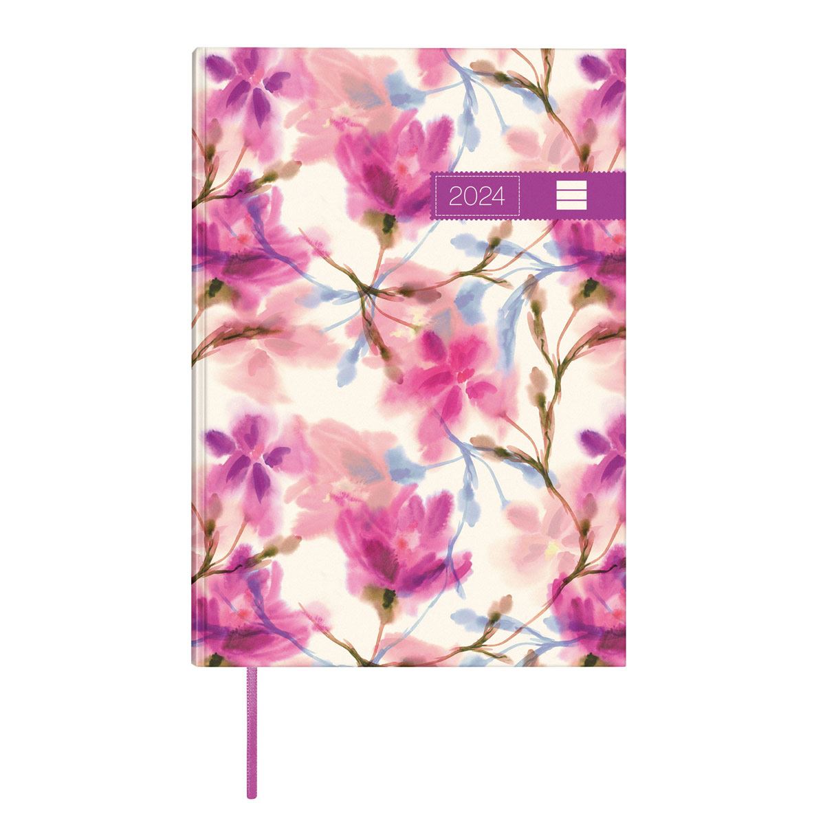 Agenda Porto Design Y10 Semana Vista Vertical 2024 Lila